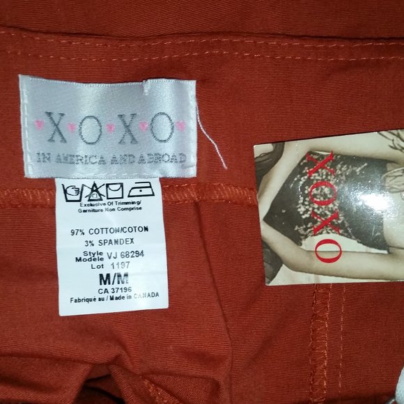 XOXO terracotta halter lace up dress NWT - Picture 4 of 4